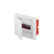 Щит встраив. ECO BOX 1x8M, N/PE 2x 2x16+5x10mm2, белая пласт. дверь, белый RAL9003, 240x300x102mm, IP40