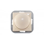 OPAL - Светорегулятор с поворотной ручкой 60_400W, бежевый