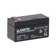 Батарея аккумуляторная Alarmtec BP1.2-12, T1, 12V/1.2Ah, 52(58)x97x43 HxLxW, 0.57kg, 5 лет