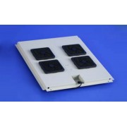 Блок вентиляторов (4шт) для шкафа серии A глубиной 800мм, черный