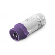 Вилка кабельная 2P IP44 16A 20-25VAC серия IEC309