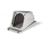 Бокс угловой 100x110мм для встраиваемых розеток 63А, IP44/67