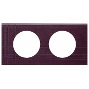 Celiane - Рамка 2 поста кожа пурпур
