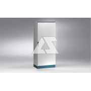 Щит EMOX моноблочный 2000x1200x500мм (ВxШxГ) с монтажной панелью, RAL7035, IP55