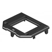 Накладка GB23 P3 для монтажной коробки GB3 с отверстием для установки 2М розетки Modul45