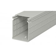 Перфокороб LK4 N 80060, органайзер для шкафов, 80 x 60 мм (глубина х ширина крышки), L=2000мм, RAL 7030 серый