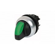 Переключатель I-0-II (60o, фикс.) с зел. рукояткой с подсв. Titan M22-WRLK3-G, IP66